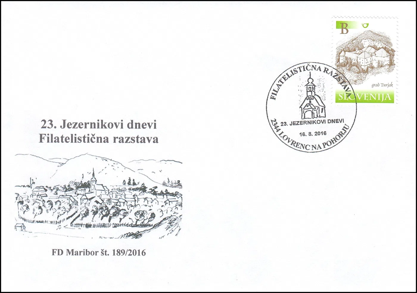 23. JEZERNIKOVI DNEVI FILATELISTIČNA RAZSTAVA